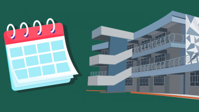 Calendario Modalidad Presencial - Híbrida