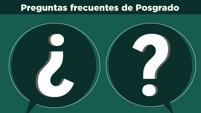 Preguntas frecuentes de Posgrado
